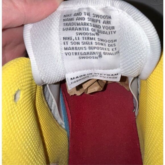 Nike Air Force 2 x Supreme Yellow 2017- size 12